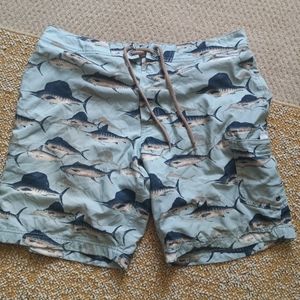 Jcrew fish water shorts